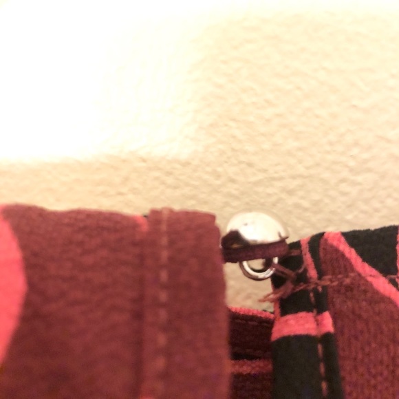 OLM Floral Blouse w/ Elastic Waist & Balloon Sleeves - Picture 11 of 16